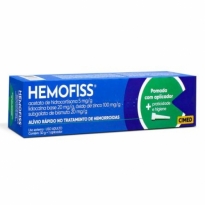 Hemofiss bisnaga com 1 aplicador 30g